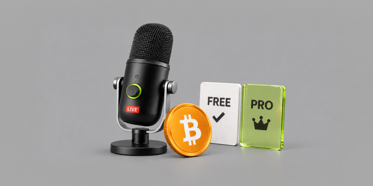 Crypto Trading Livestream Setup: Free Tools vs. Paid Features Comparison