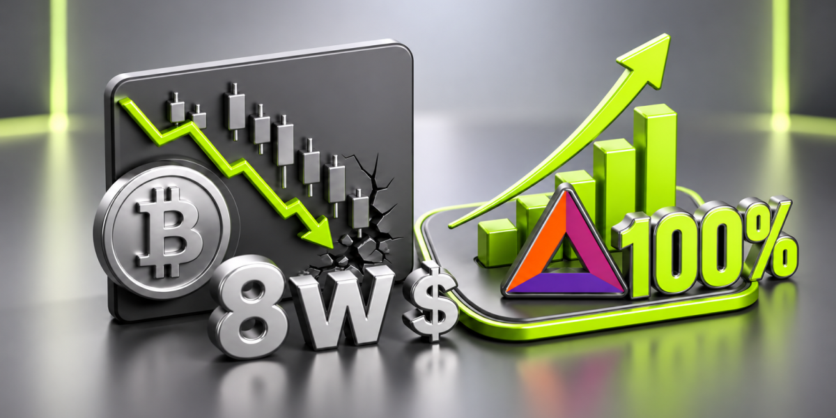 Bitunix Token Pulse Weekly Report: BTC Briefly Falls Below $80,000 as BAT Rallies Nearly 100% This Week