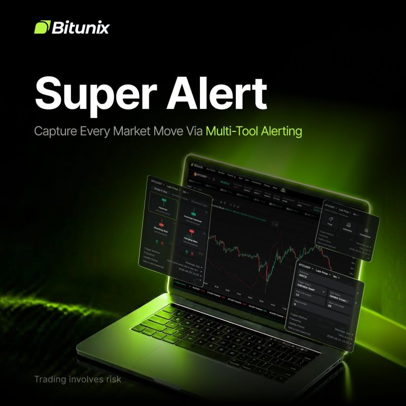 Bitunix Super Alert captures well every market move